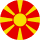 North Macedonia flag